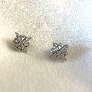 Brand new diamond earrings